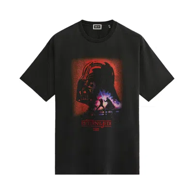 Pre-owned Kith X Star Wars Darth Vader Poster Vintage Tee 'black'