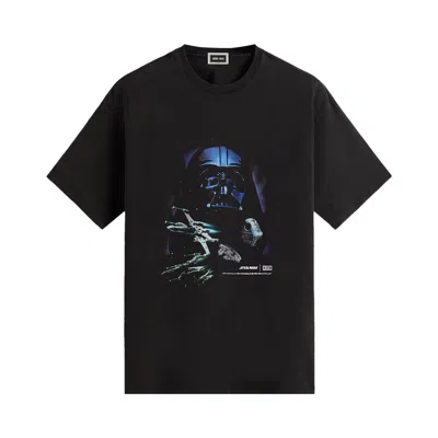 Pre-owned Kith X Star Wars Darth Vader Space Poster Vintage Tee 'black'