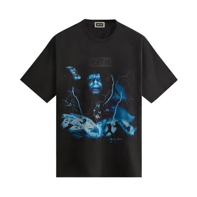 Pre-owned Kith X Star Wars Emperor Vintage Tee 'black'