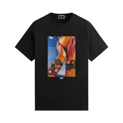 Pre-owned Kith X Tag Heuer Formula 1 Scuba Vintage Tee 'black' | Men's Size S