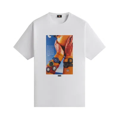 Pre-owned Kith X Tag Heuer Formula 1 Scuba Vintage Tee 'white' | Men's Size L