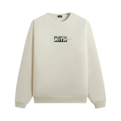 Pre-owned Kith X Taylormade Script Nelson Crewneck 'silk' | White | Men's Size Xxl