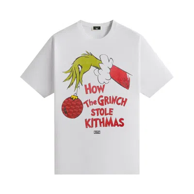 Pre-owned Kith X The Grinch Book Title Vintage Tee 'white' | Men's Size Xl