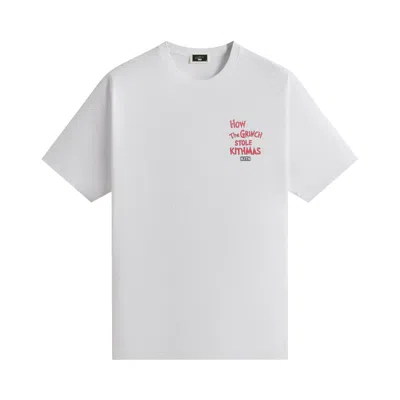 Pre-owned Kith X The Grinch Feast Vintage Tee 'white' | Men's Size S