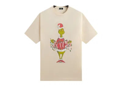 Pre-owned Kith X The Grinch Ornament Vintage Tee Shirt In Sandrift