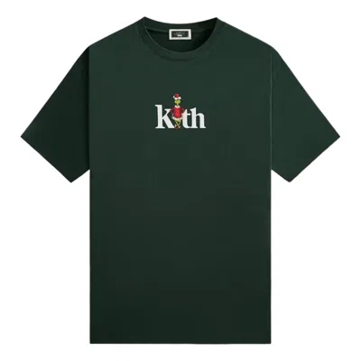 Kith X The Grinch Serif T-shirt 'stadium' In Green