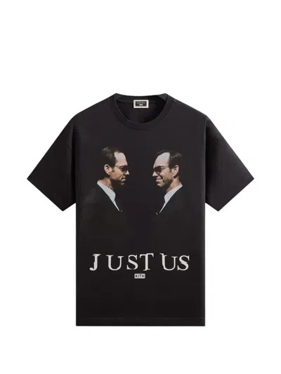 Kith X The Matrix The Agent Graphic-print T-shirt In Black