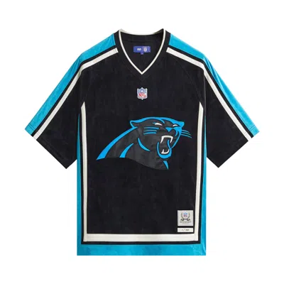 Pre-owned Kith X The Nfl For The Carolina Panthers Leon Shirt 'black' | Men's Size L