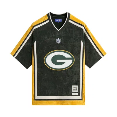 Pre-owned Kith X The Nfl For The Green Bay Packers Leon Shirt 'board' | Men's Size M