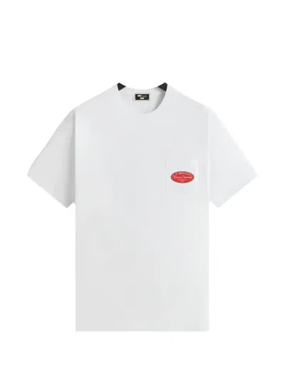 Kith X The Sopranos Chest-pocket T-shirt In White