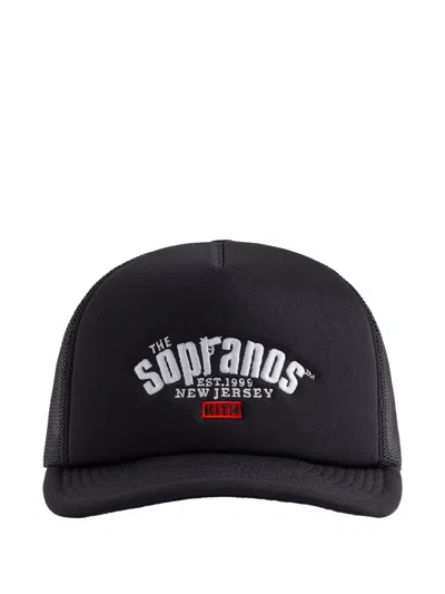 Kith X The Sopranos Nolan Trucker Cap In Black