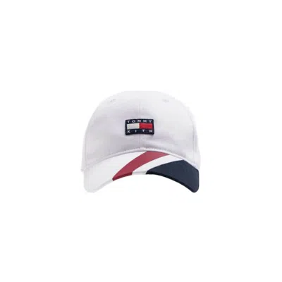 Pre-owned Kith X Tommy Hilfiger Mini Flag Cap In White