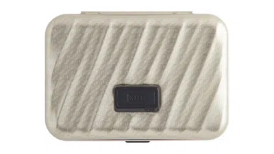Pre-owned Kith X Tumi Cigar Case In Pewter In Gray