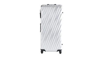 Pre-owned Kith X Tumi Rolling Trunk In Silver