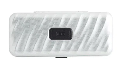 Pre-owned Kith X Tumi Watch Travel Case In Silver