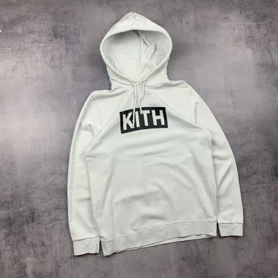 Pre-owned Kith X Vintage Kith Hoodie Big Logo L Size In White