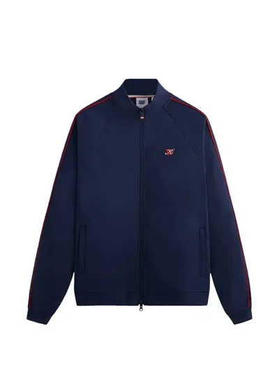 Kith X Wilson Clifton Track Jacket In Blue