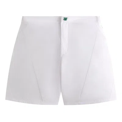 Pre-owned Kith X Wilson Fraser Court Short 'white' | Men's Size Xxl