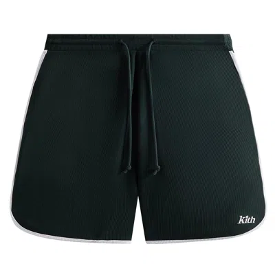Pre-owned Kith X Wilson Jordan Short 'stadium' | Green | Men's Size L