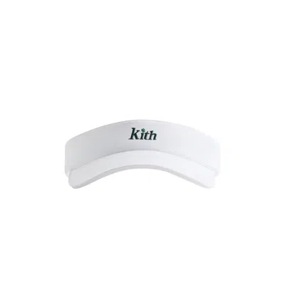 Pre-owned Kith X Wilson Technical Performance Visor 'white' | Women's Size Onesize