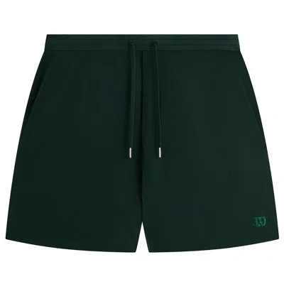 Pre-owned Kith X Wilson Track Short 'stadium' | Green | Men's Size Xxl