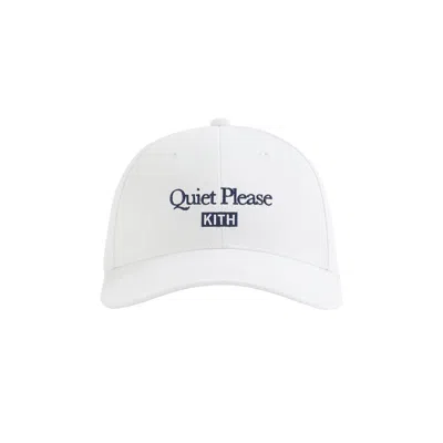 Pre-owned Kith X Wilson Twill Aaron Cap 'white' | Women's Size Onesize