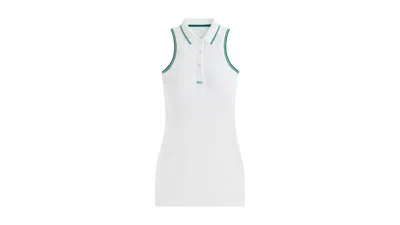 Pre-owned Kith X Wilson Women's Seamless Polo Dress In White