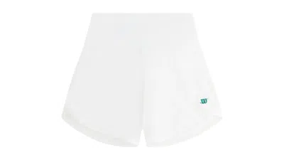 Pre-owned Kith X Wilson Women's Split Court Short In White