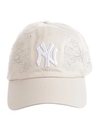 Pre-owned Kith Yankees Baseball Hat W/tags In White