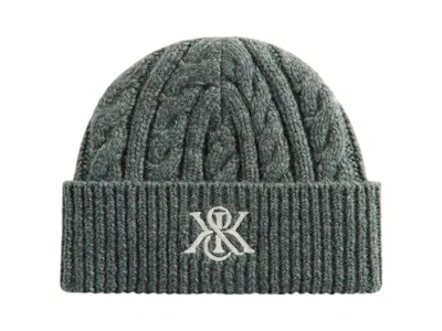 Pre-owned Kith Mas Chainstitch Mia Beanie In Court