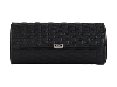 Pre-owned Kith Mas Monogram 3 Watch Roll In Black