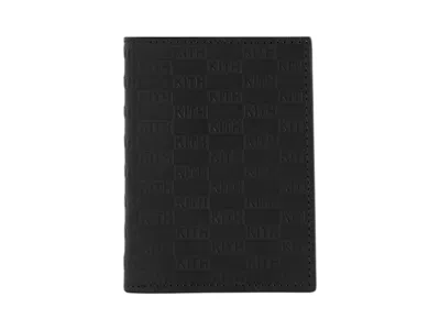 Pre-owned Kith Mas Monogram Bifold Wallet In Black