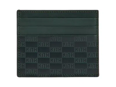 Pre-owned Kith Mas Monogram Card Holder In Equestrian