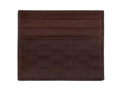 Pre-owned Kith Mas Monogram Card Holder In Incognito