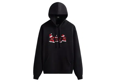 Pre-owned Kith Mas Tree Ornament Hoodie In Black