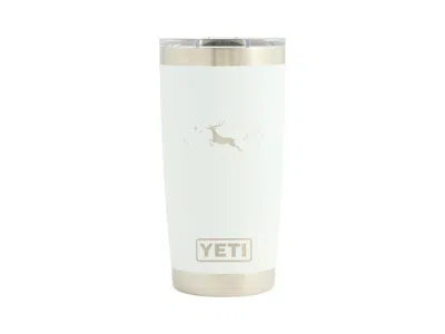 Pre-owned Kith Mas Yeti 20oz Tumbler In White