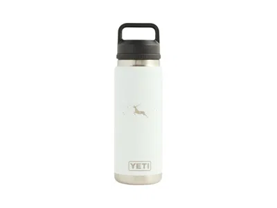 Pre-owned Kith Mas Yeti 26oz Bottle In White