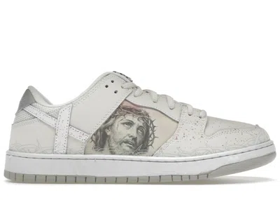 Pre-owned Kito Wares Men's  Passion Of Christ Low Sneakers In Desert Sand/chapel White/ash Grey In Multi