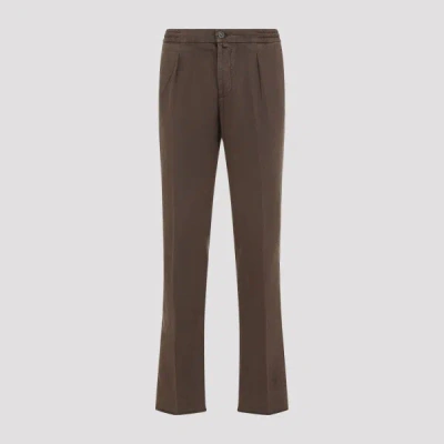 Kiton Pants In Brown