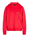 Kiton 5 Plus One Man Sweatshirt Red Size L Polyester, Elastane