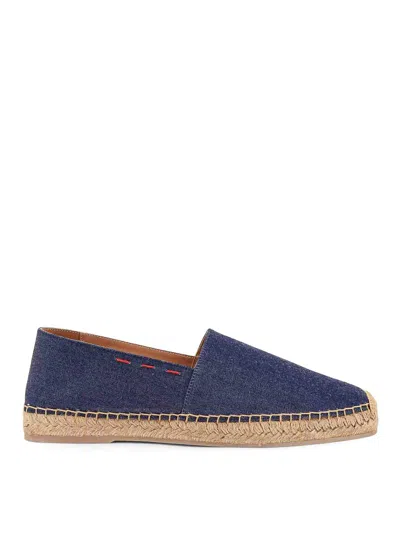 Kiton Basse Blue Shoes