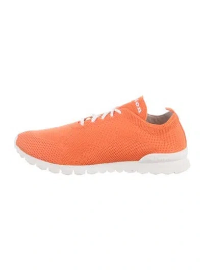 Pre-owned Kiton Athletic Sneakers In Orange