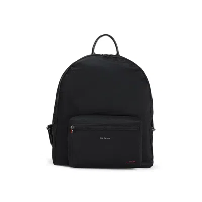 Kiton Backpack Men In Black