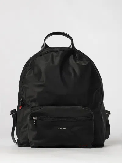 Kiton Backpack Men In Black