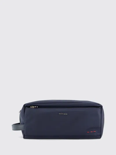 Kiton Bag Men Color Navy In Blue