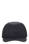 Kiton Man Hat Midnight Blue Size Onesize Cashmere