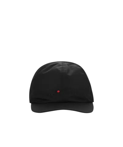 Kiton Baseball Cap With Logo In Black