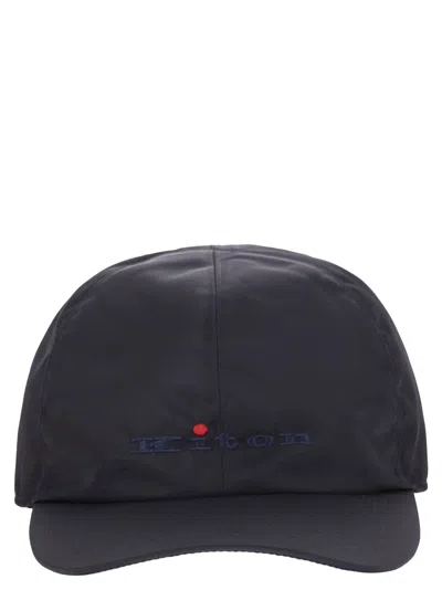 KITON BASEBALL CAP WITH LOGO