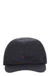 Kiton Man Hat Midnight Blue Size Onesize Cashmere In Blue