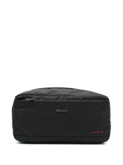Kiton Bathroom Bag In Black
